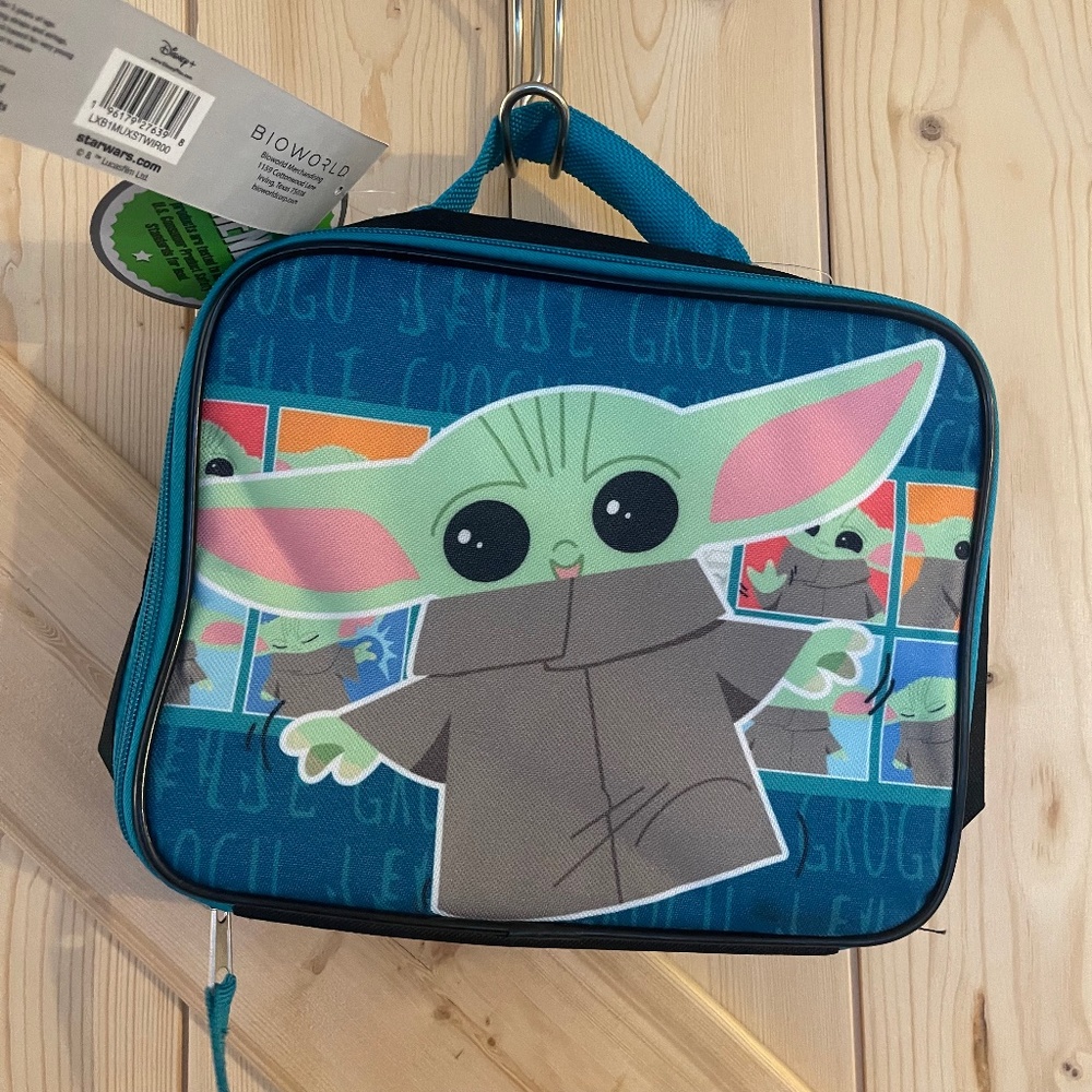 Star Wars Mandalorian Baby Yoda Grogu Lunch Bag NWT